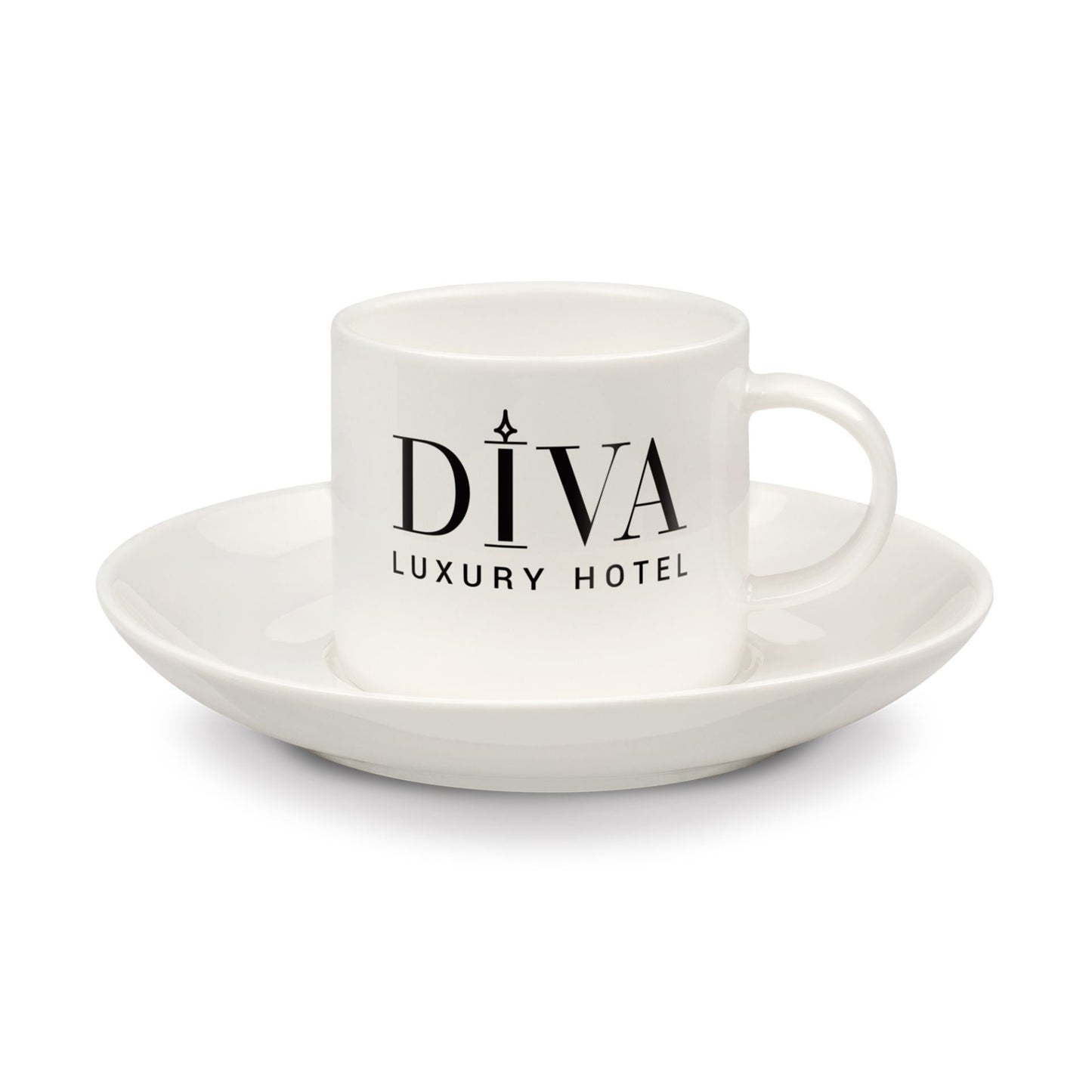 Personalisierte Espressotasse mit Untertasse – Hochzeitsgeschenk | Giftboomer