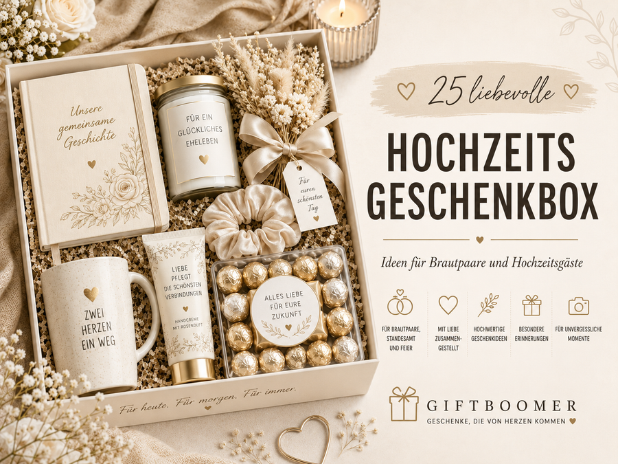 Hochzeitsgeschenke: 25 persönliche Ideen fürs Brautpaar