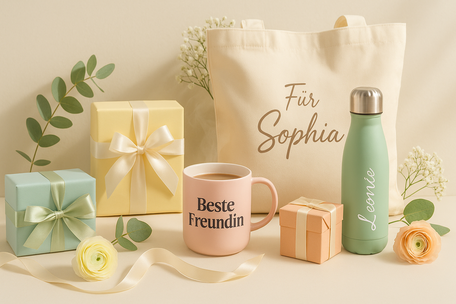Sofort Geschenke – Persönliche Überraschungen zum Mitnehmen