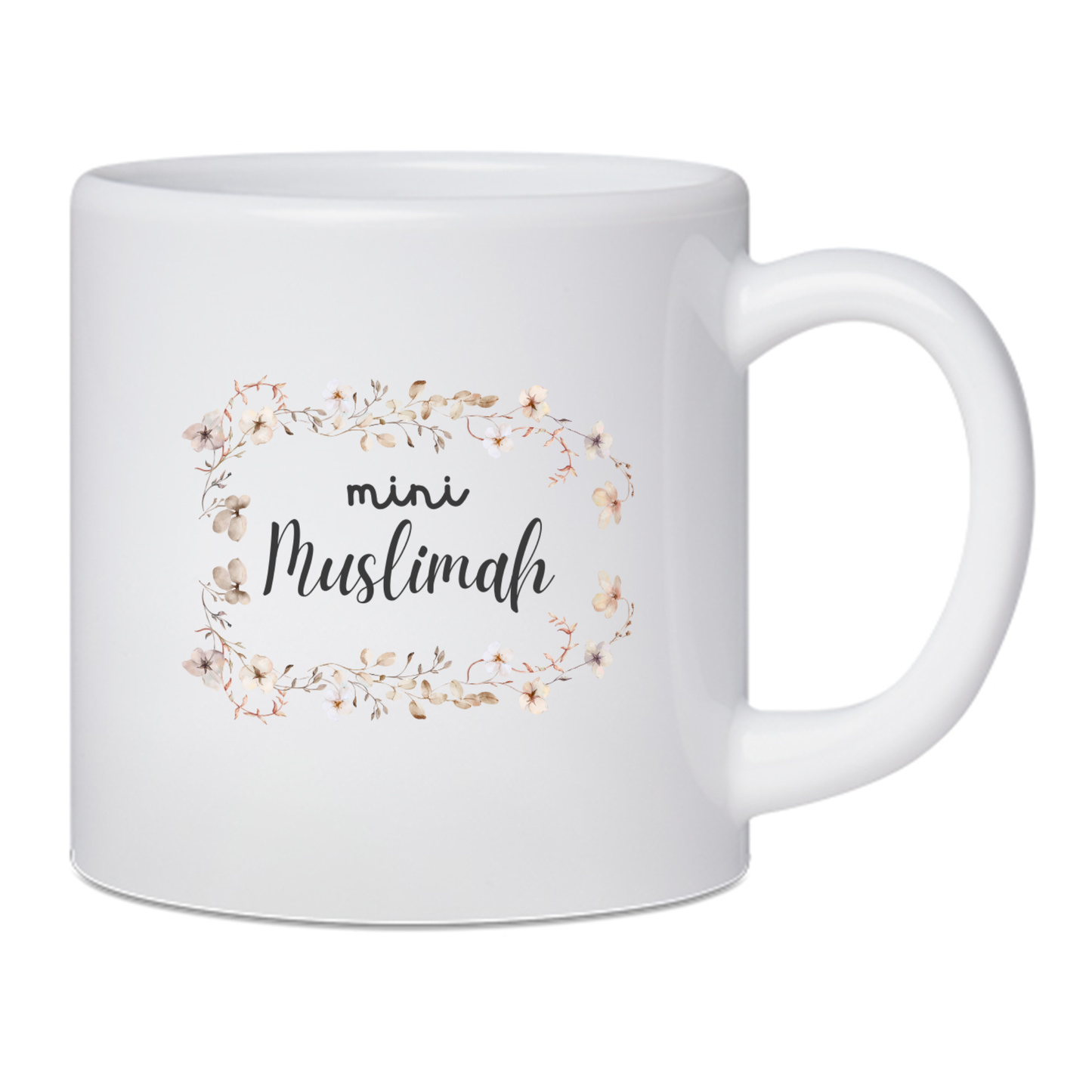 Mini Muslimah Tasse – Süße Kinder Tasse für kleine Musliminnen | Geschenk für Mädchen | Islamische Kinder Geschenkidee