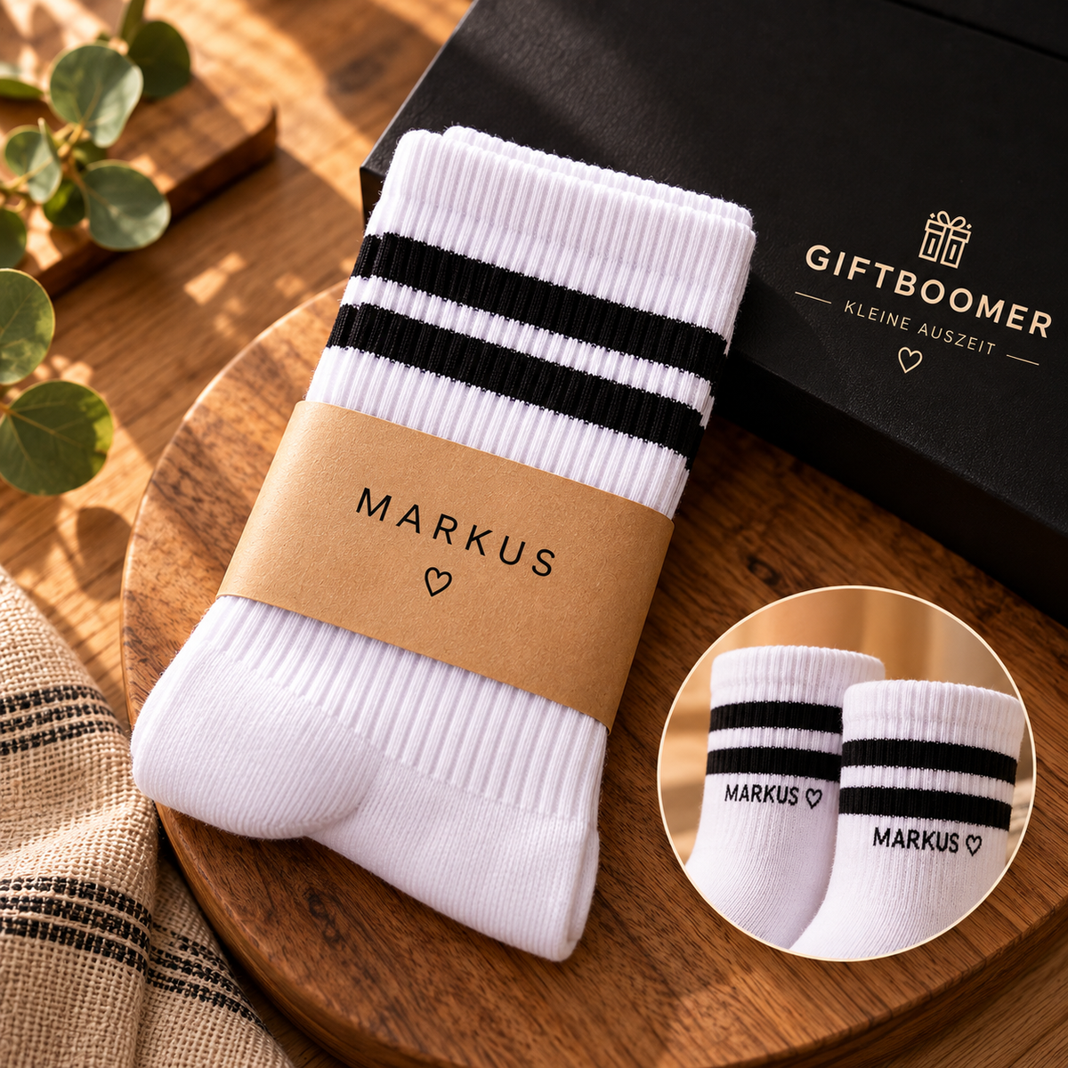 Personalisierte Geschenkbox für Männer – Kleine Auszeit