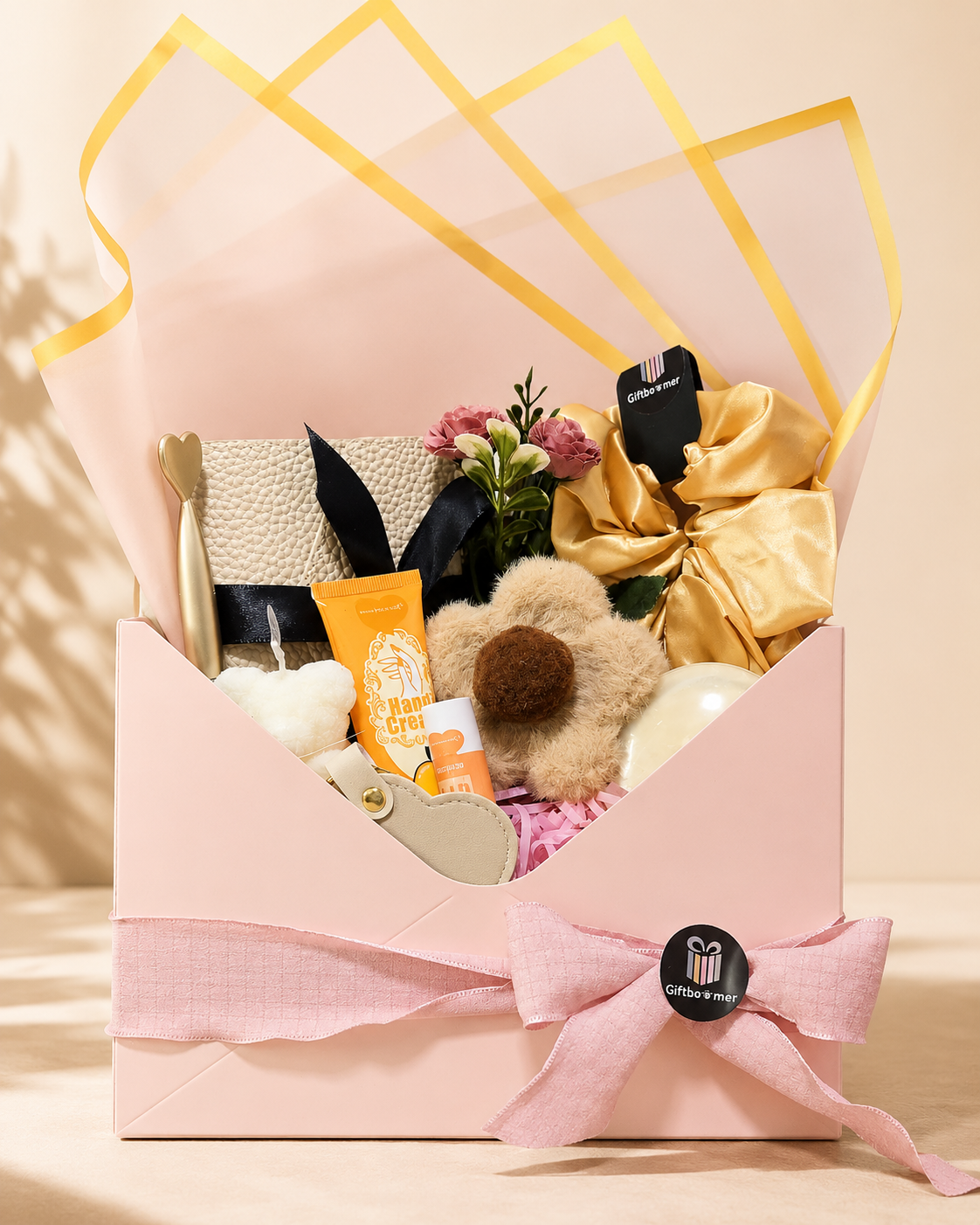 Geschenkbox für Braut & Trauzeugin – Rosé Selfcare Hochzeitsgeschenk