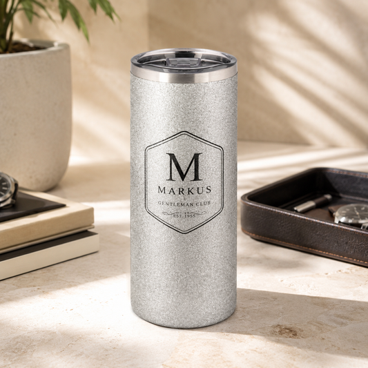 Urban Chic Thermobecher personalisiert – Geschenk für Männer