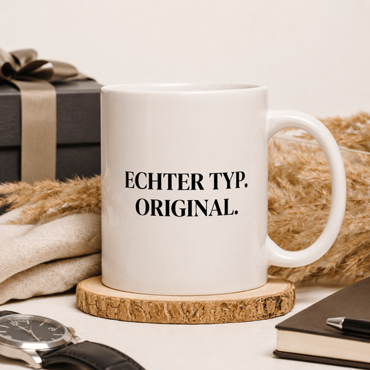 Tasse mit Wunschtext personalisieren – Geschenk für Papa & Männer