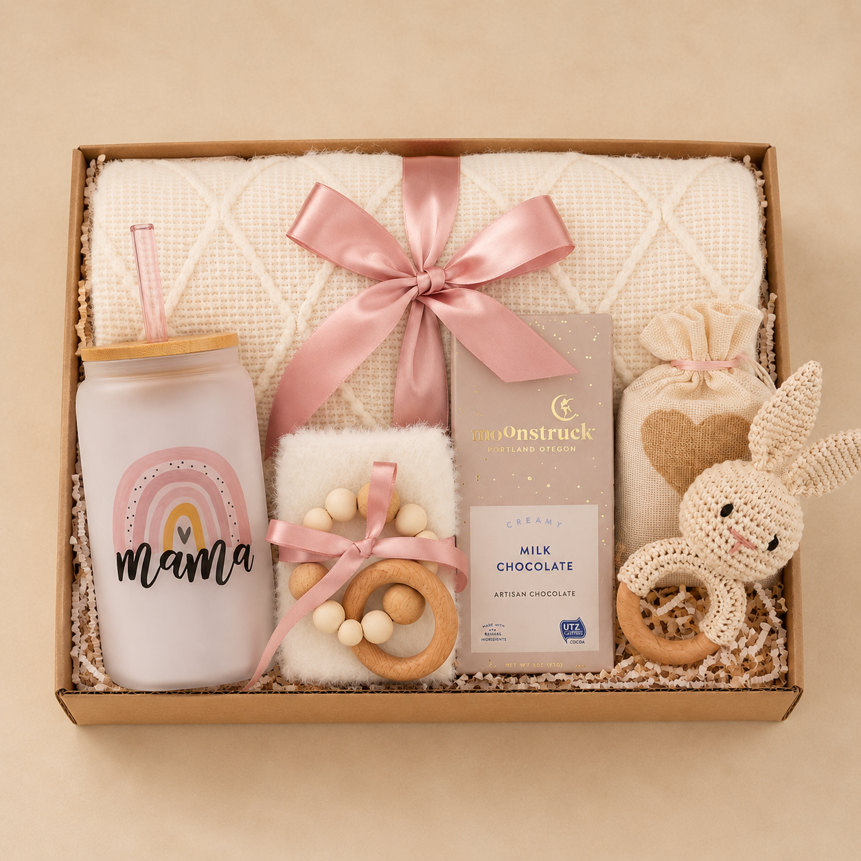 Mama & Baby Geschenkbox – Liebevolles Geschenk zur Geburt