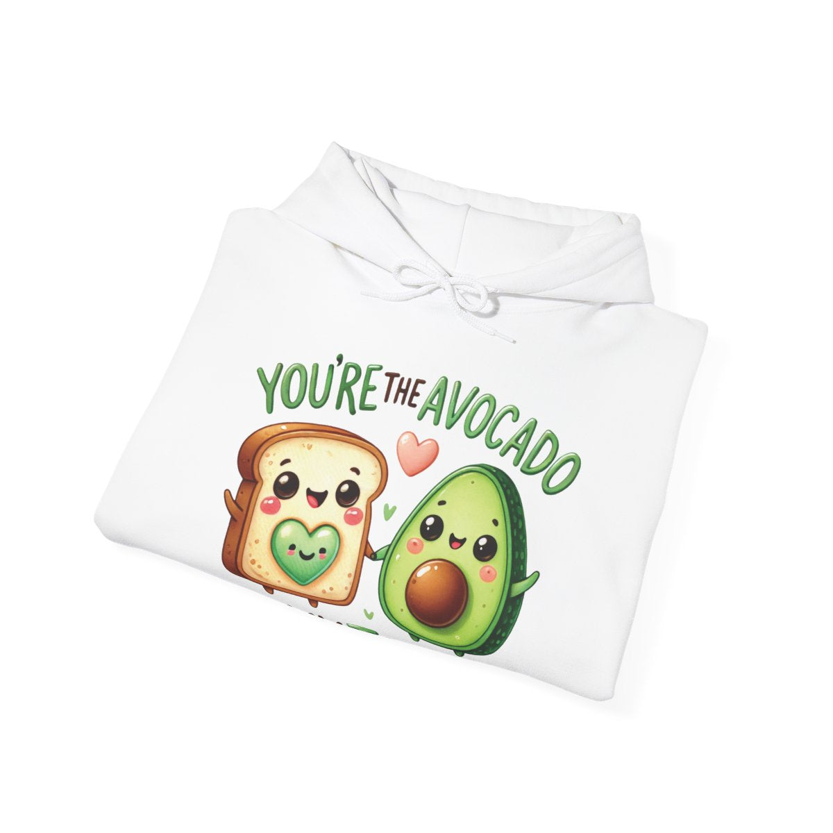 Pärchen-Hoodie – You’re the Avocado to My Toast | Lustiger Partner Pullover mit süßem Motiv | Unisex Hoodie Geschenkidee