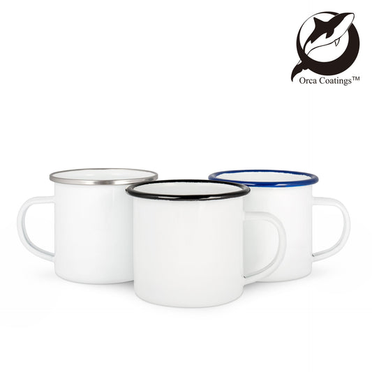 Emaille-Tasse personalisiert – robust & individuell