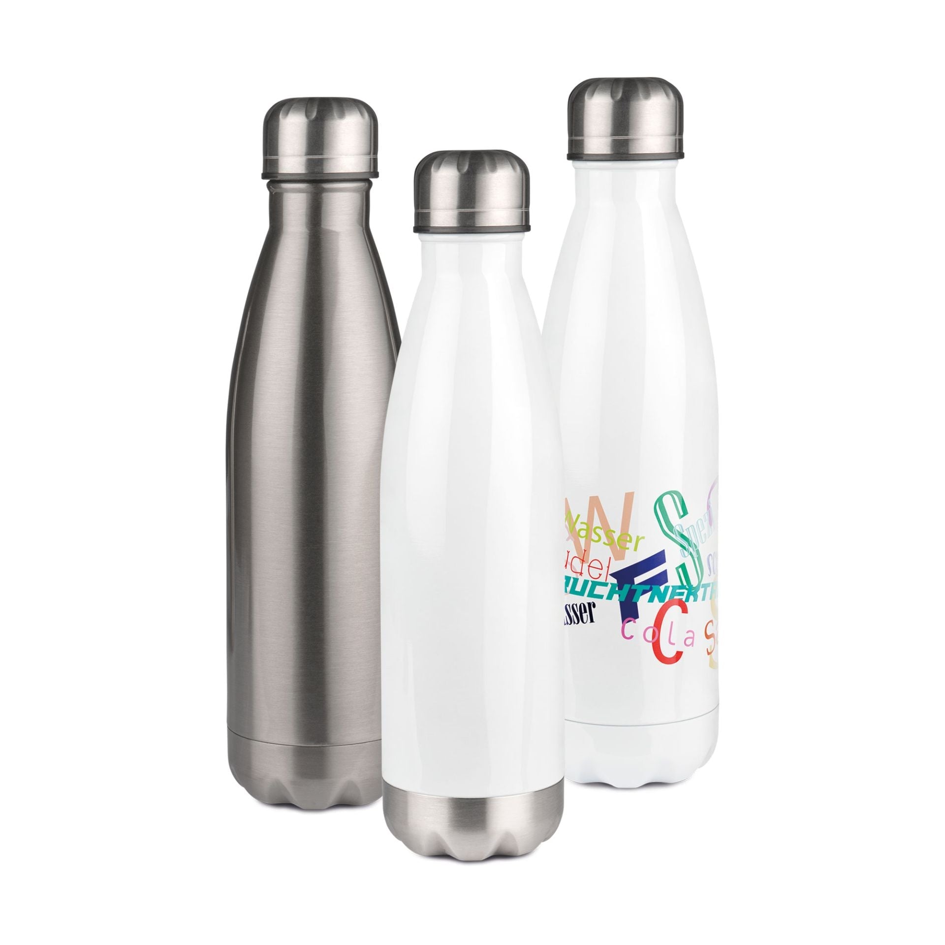 Personalisierte Edelstahl-Thermoflasche 750 ml – Geschenk zur Hochzeit | Giftboomer