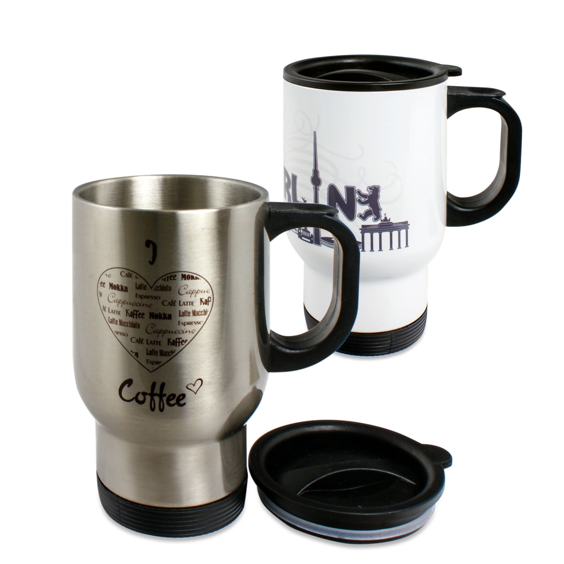 Hot&Go Thermobecher personalisiert – Hochzeitsgeschenk 390 ml | Giftboomer