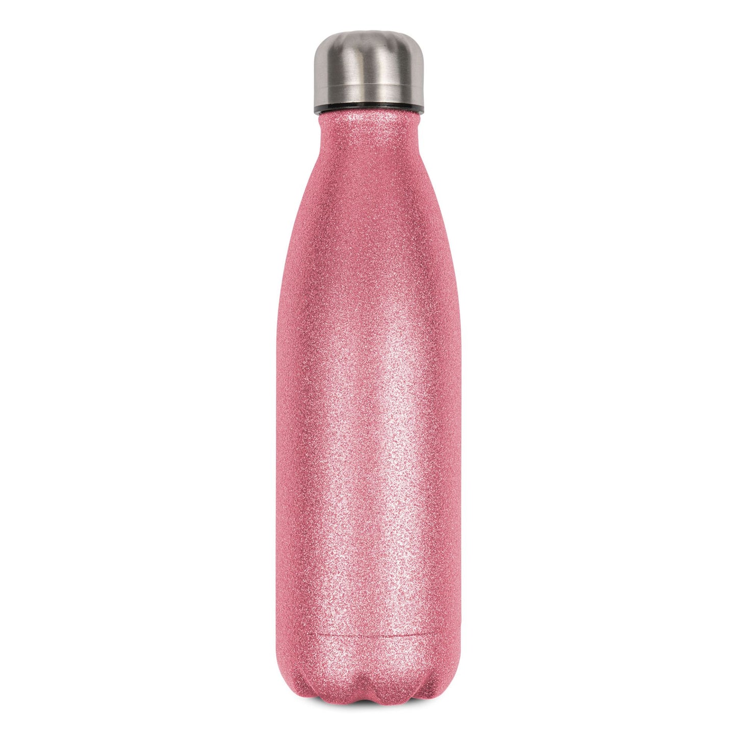Glitzer-Thermobecher aus Edelstahl – personalisiert mit Namen, Spruch oder Foto