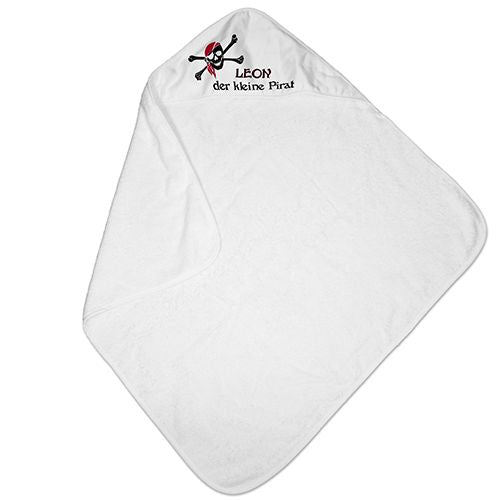 Personalisiertes Kapuzenhandtuch für Kinder mit Wunschname