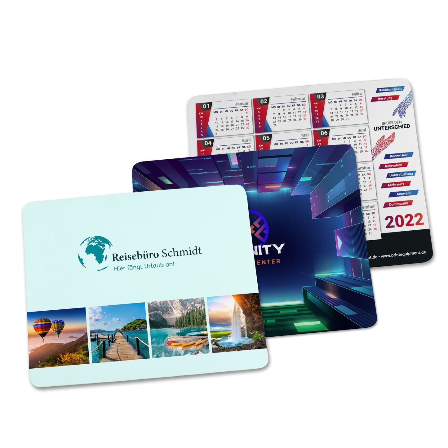 Personalisierbares Mousepad mit Foto oder Logo – rutschfest & hochwertig