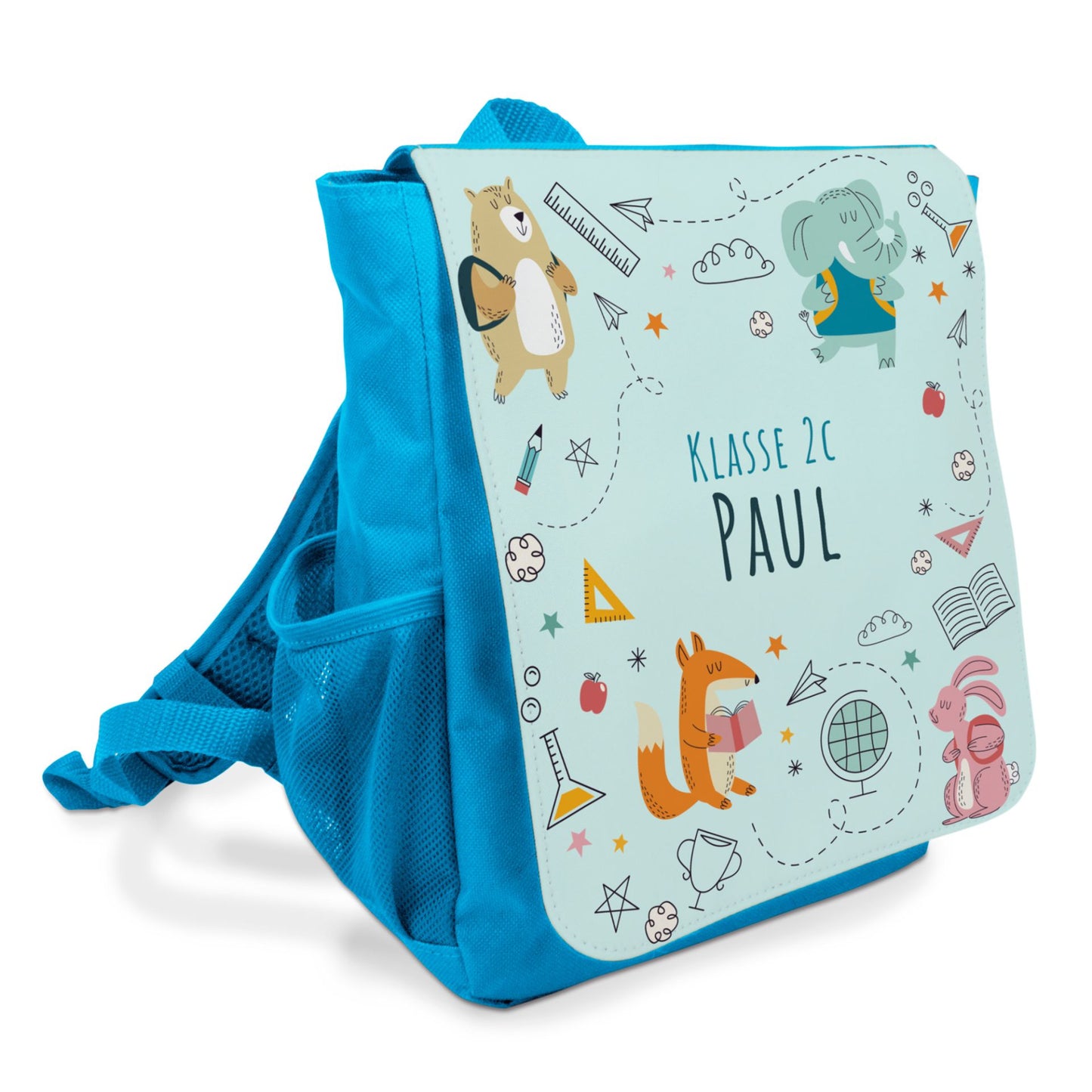 Kinderrucksack personalisiert mit Foto oder Namen – Kindergartenrucksack für Jungen & Mädchen