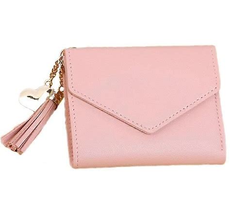 Mini Geldbeutel Rosa mit Herz