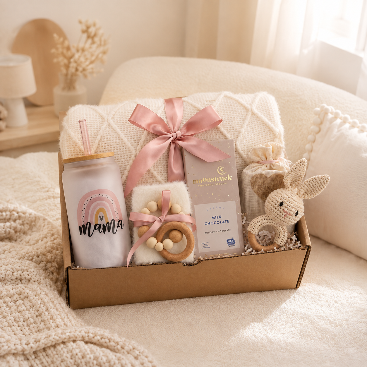 Mama & Baby Geschenkbox – Liebevolles Geschenk zur Geburt