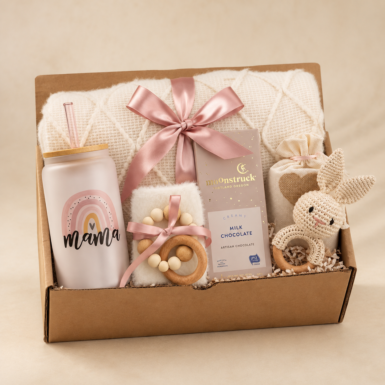 Mama & Baby Geschenkbox – Liebevolles Geschenk zur Geburt