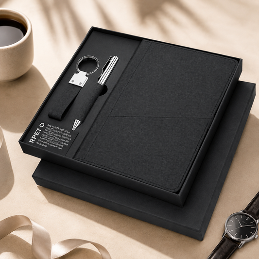 Premium Business Geschenkset für Männer – 3-teilig in Schwarz