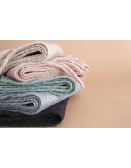 Schal Pastel rosa- fluffy